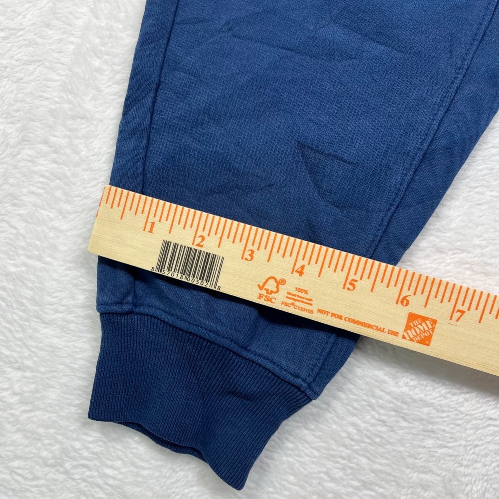 Hollister Jogger Pants Mens Small Blue Mid Rise Training Athleisure Tapered Leg - Picture 4 of 12